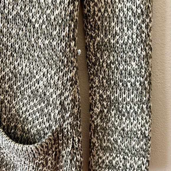 Vintage Jones New York 100% mercerized cotton cardigan sage green & beige - Picture 10 of 10